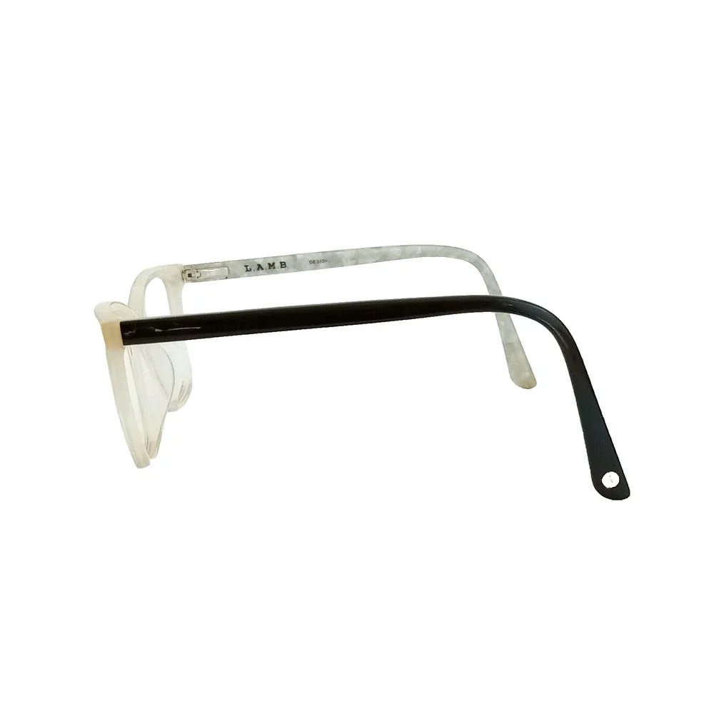 L.A.M.B. LAUF 080 B41 CRYSTAL EYEGLASSES FRAMES 56-16-145 AUTHENTIC NO LENS